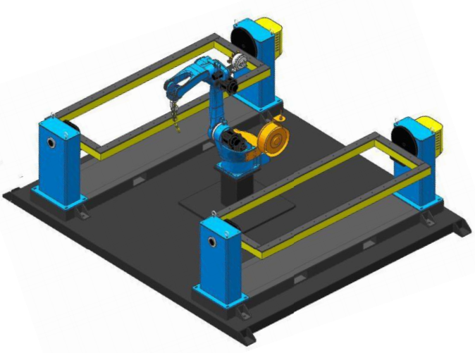 焊接变位机工作站